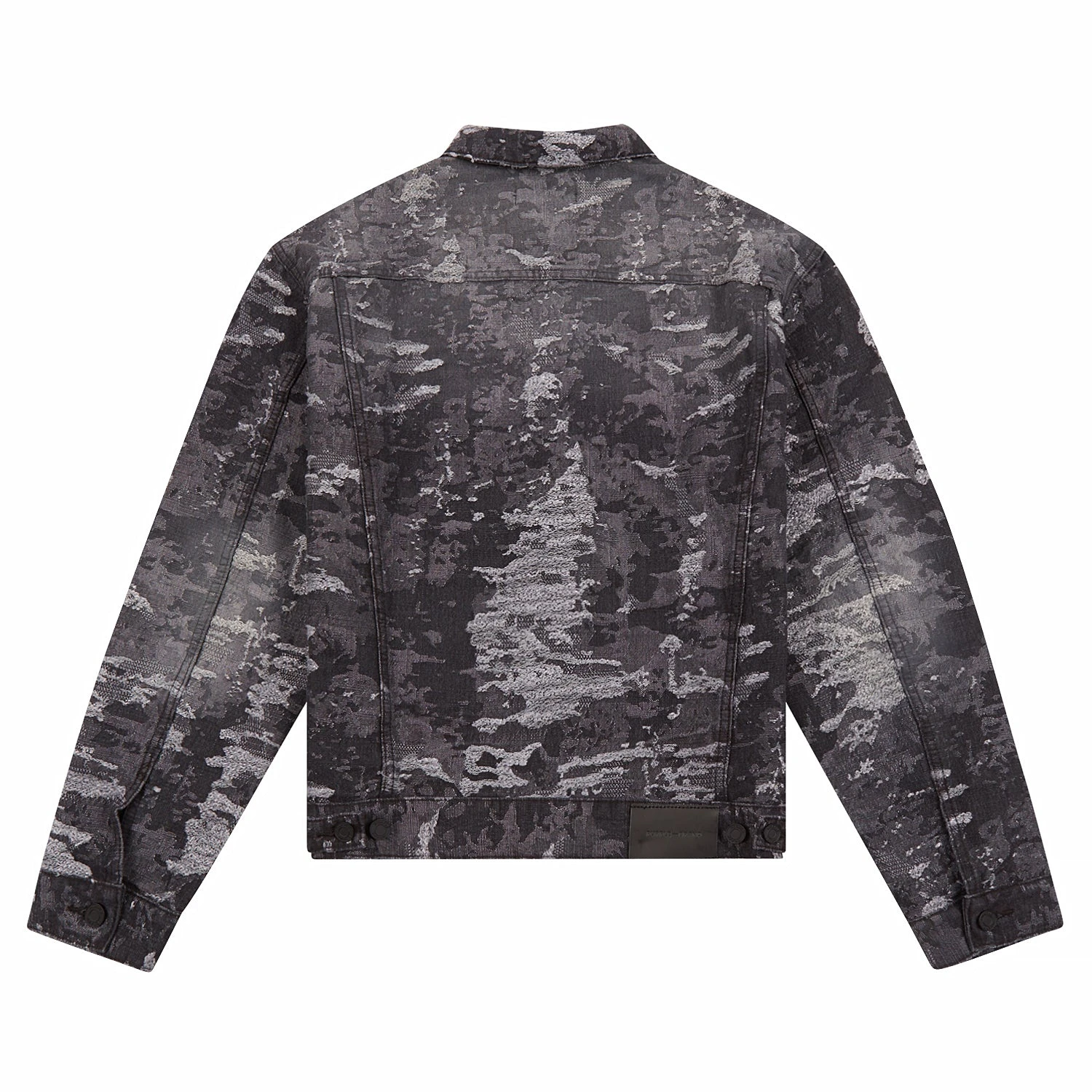 Oversized Jacquard Jacket | Black 6 Oversized Jacquard Jacket | Black - Image 4