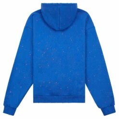 Oversized Spackle Hoodie | Dazzling Blue -Daily Fashion oversized spackle hoodie dazzling blue 946074