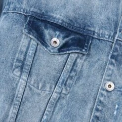 Padded Denim Jacket -Daily Fashion padded denim jacket 334862