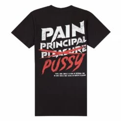 Pain Is Pleasure Tee | Black -Daily Fashion pain is pleasure tee black 868748