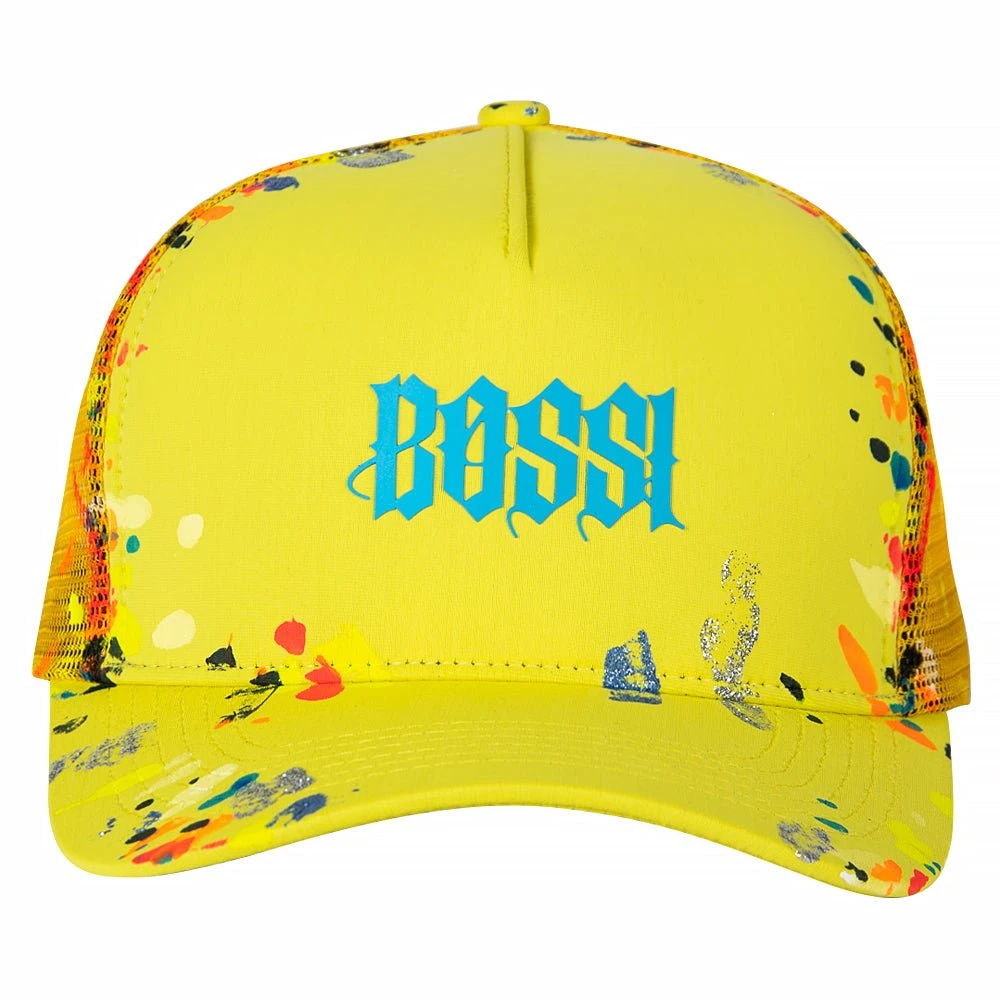 Paint Trucker Hat | Yellow 3 Paint Trucker Hat | Yellow