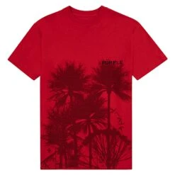 Palms High Tee | Risk Red