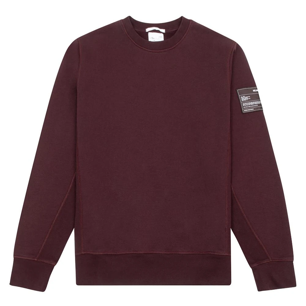 Helmut Lang Patch Sweatshirt | Crimson Night 3 Helmut Lang Patch Sweatshirt | Crimson Night