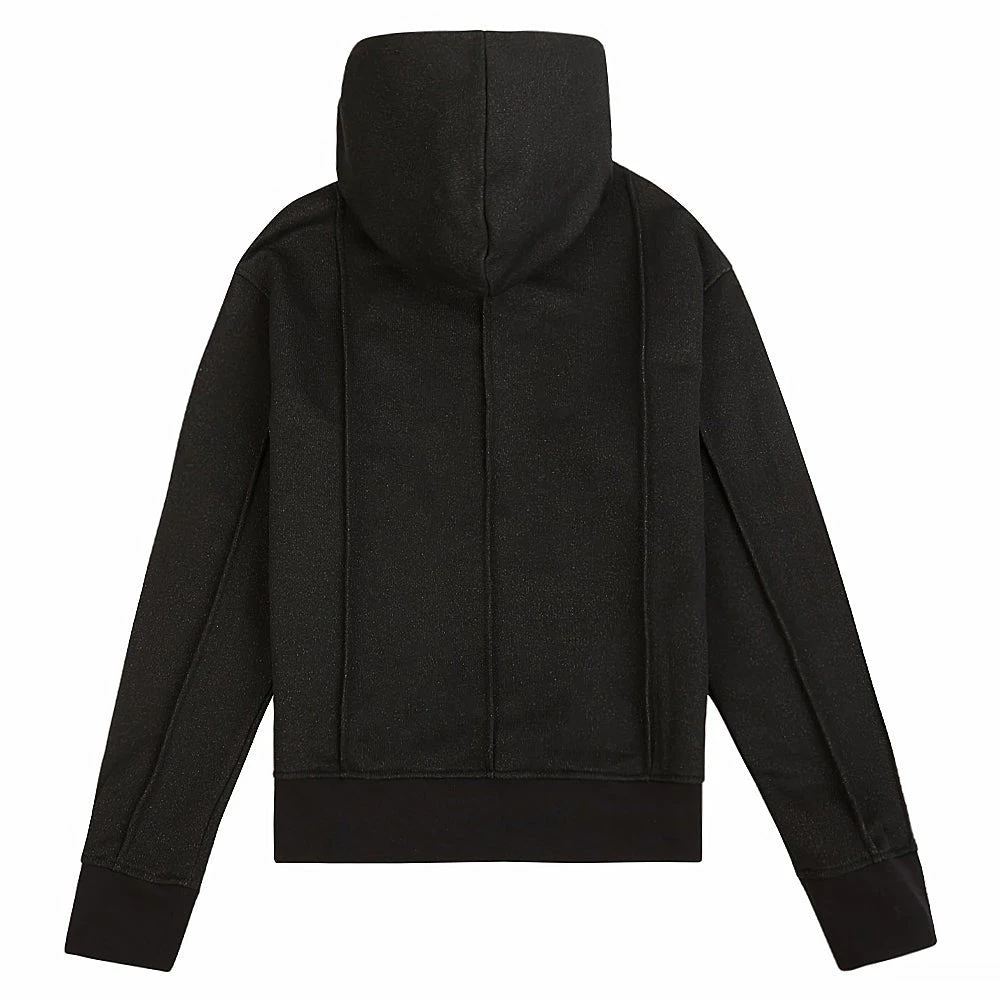 Pintuck Hoodie | Black 6 Pintuck Hoodie | Black - Image 4
