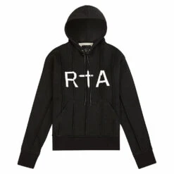 Pintuck Hoodie | Black