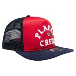 Planes Crew Trucker Hat | Red/Navy 9 Planes Crew Trucker Hat | Red/Navy -Daily Fashion planes crew trucker hat rednavy 313508
