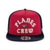 Planes Crew Trucker Hat | Red/Navy -Daily Fashion planes crew trucker hat rednavy 681451