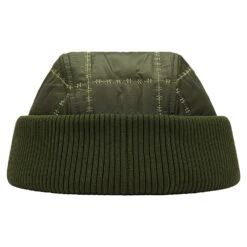 Quilted Beanie | Green 10 Quilted Beanie | Green -Daily Fashion quilted beanie green 457261