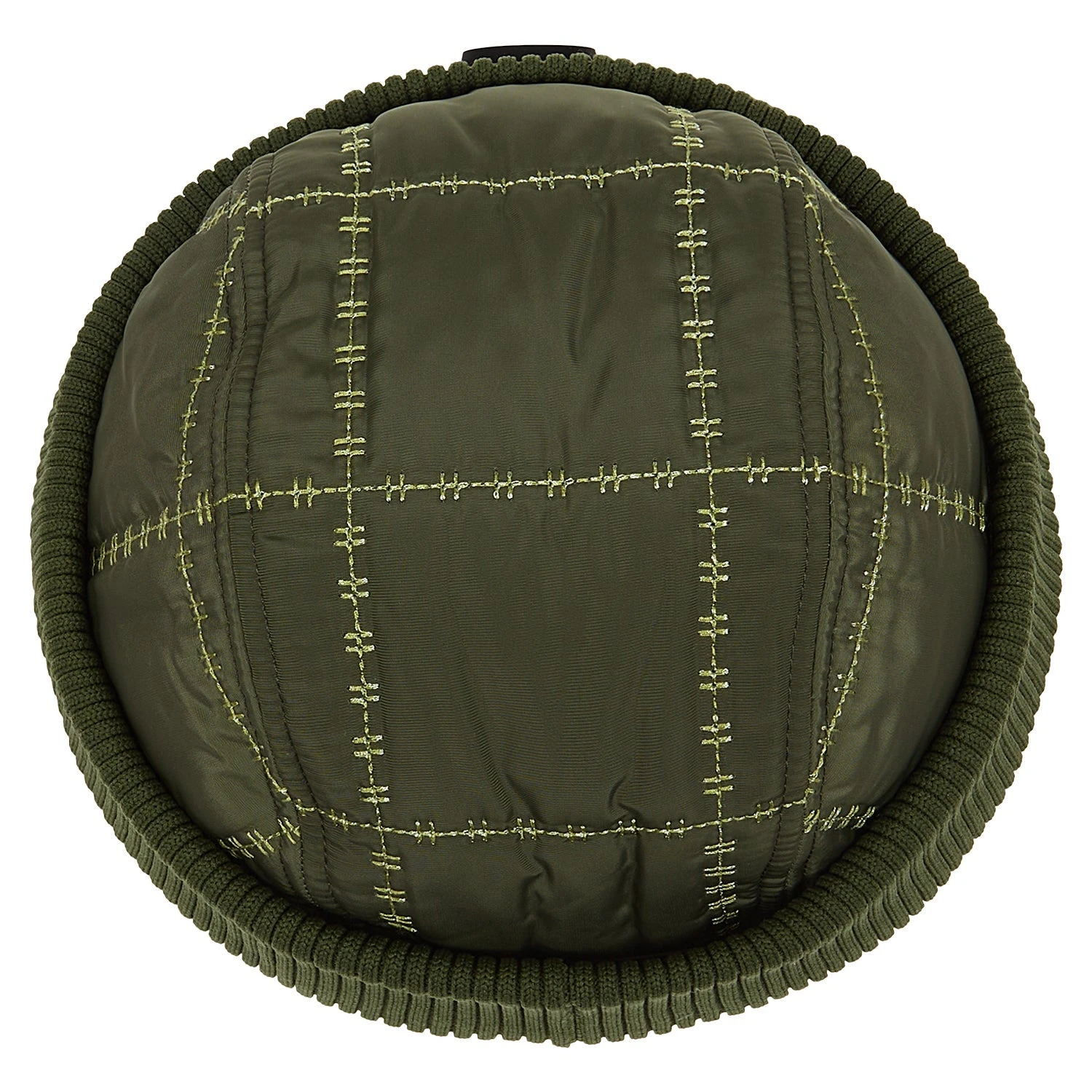Quilted Beanie | Green 7 Quilted Beanie | Green - Image 5