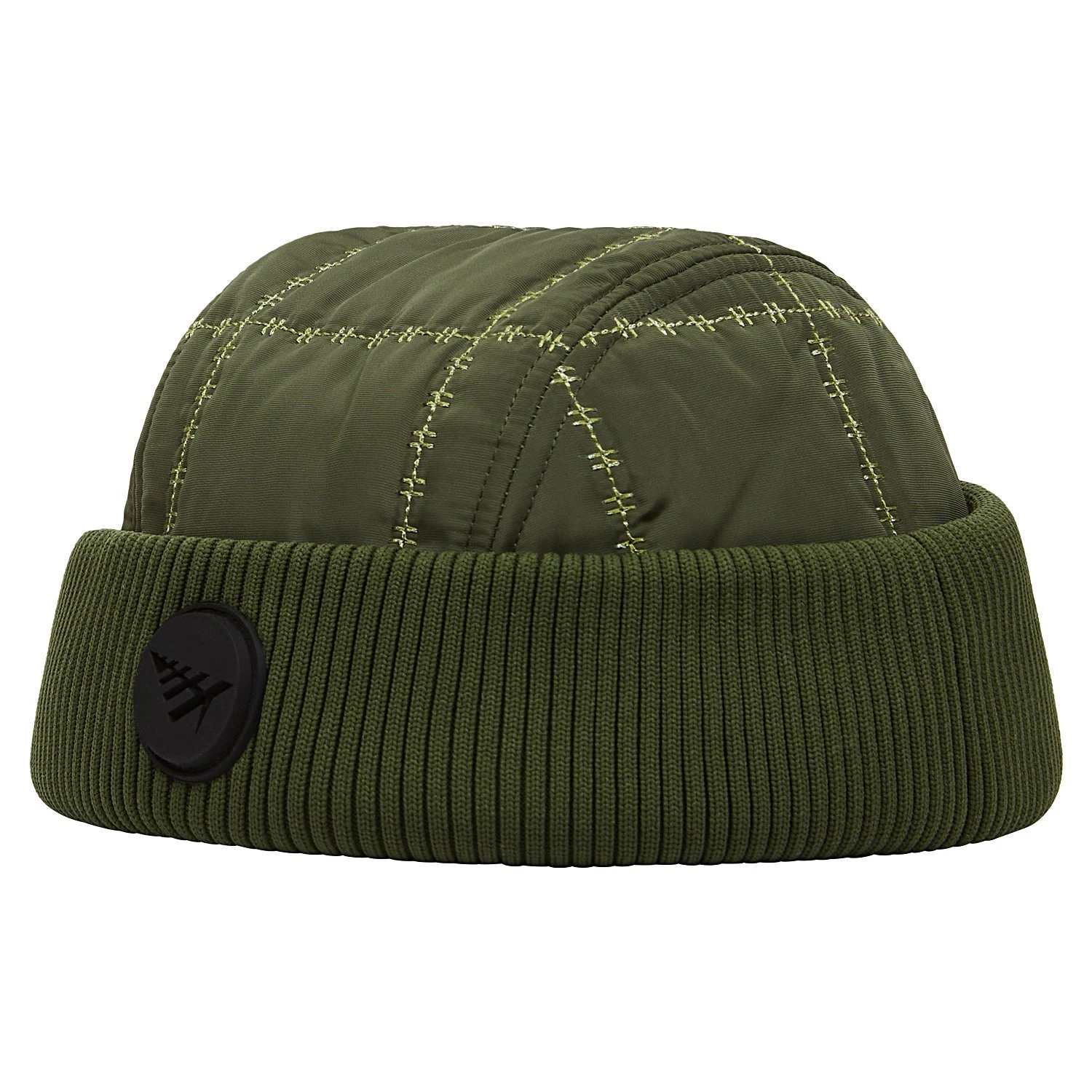 Quilted Beanie | Green 4 Quilted Beanie | Green - Image 2