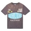 Rhude Raceway Tee | Vintage Grey -Daily Fashion raceway tee vintage grey 635811