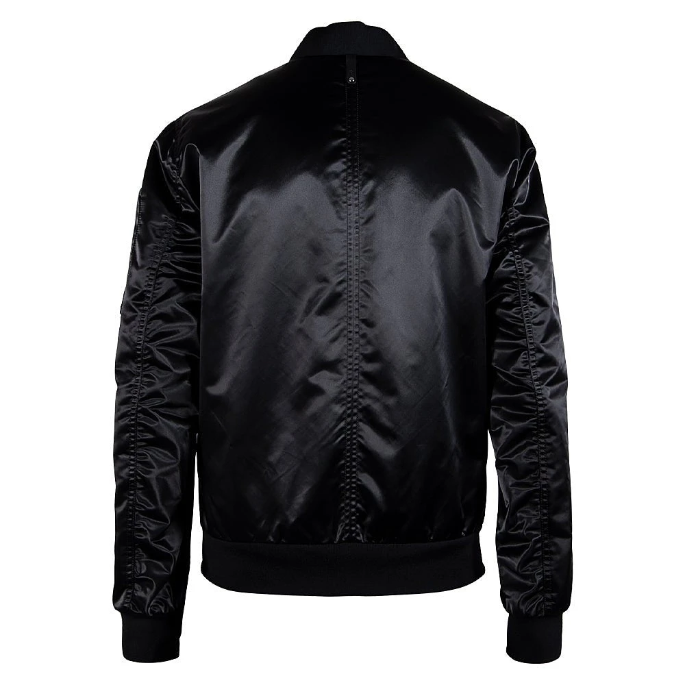 Mackage Ragnar Satin Bomber Jacket | Black 4 Mackage Ragnar Satin Bomber Jacket | Black - Image 2