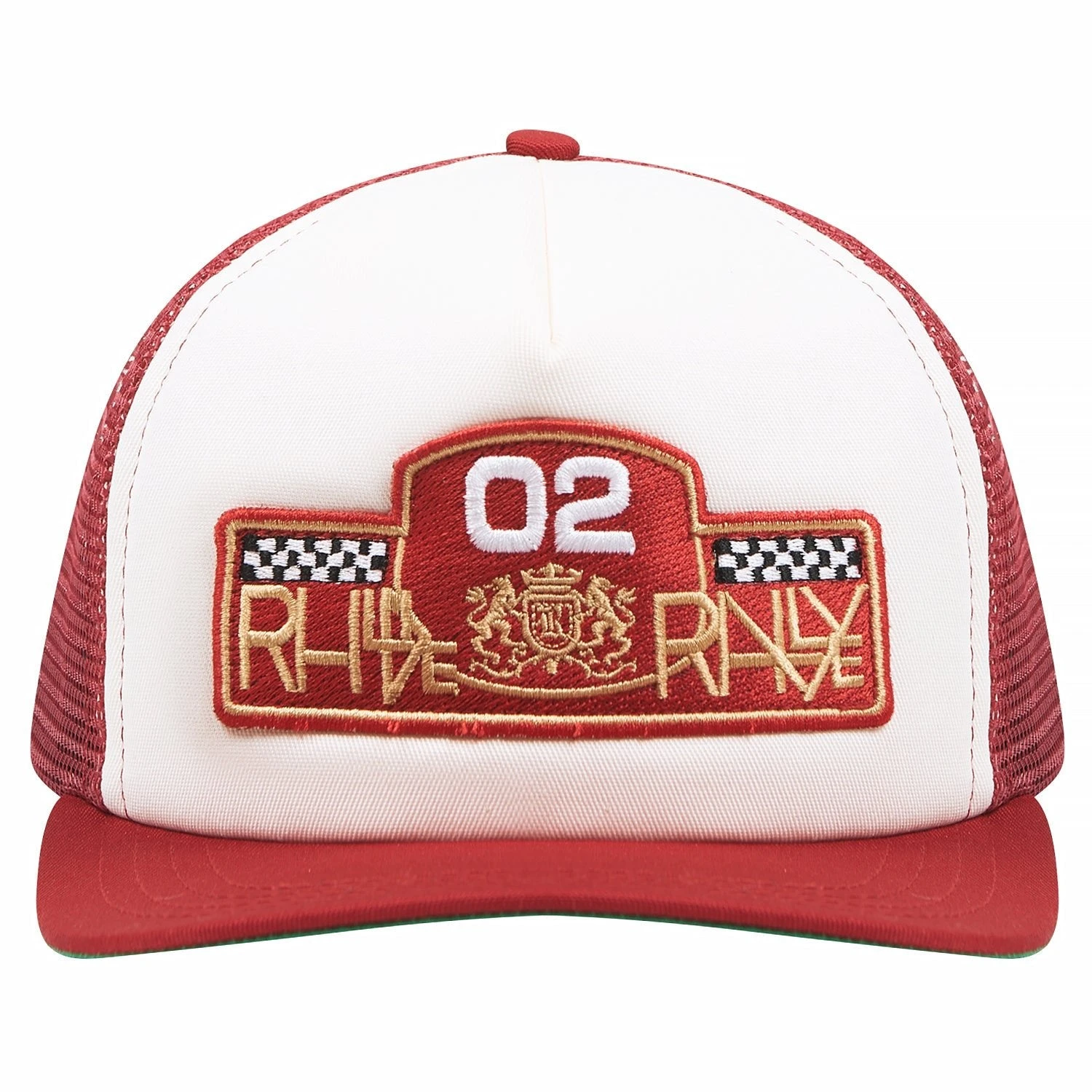 Rhude Rally Rpix Trucker Hat | White/Red 3 Rhude Rally Rpix Trucker Hat | White/Red