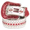 Red Velvet Swarovski Belt 2 Red Velvet Swarovski Belt -Daily Fashion red velvet swarovski belt 830349