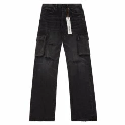 Relaxed Cargo Denim