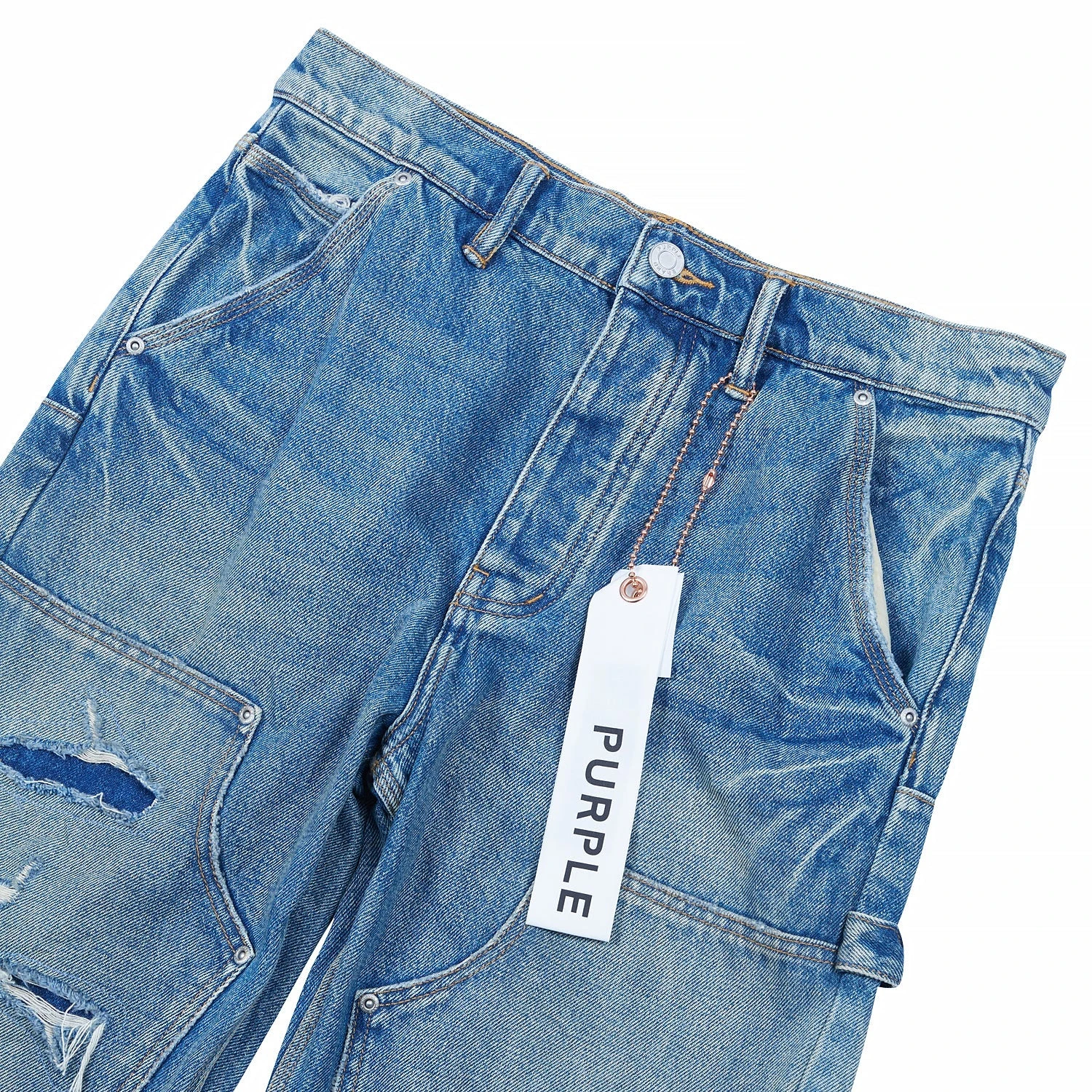 Relaxed Carpenter | Mid Indigo 4 Relaxed Carpenter | Mid Indigo - Image 2