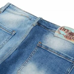 Repair Flare Denim -Daily Fashion repair flare denim 879817