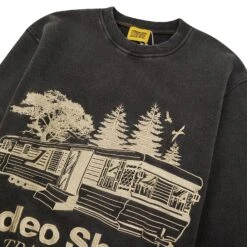 Rodeo Shores Sweatshirt | Vintage Black -Daily Fashion rodeo shores sweatshirt vintage black 150997