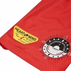 Billionaire Boys Club Roo Mesh Short | Hibiscus -Daily Fashion roo mesh short hibiscus 708800