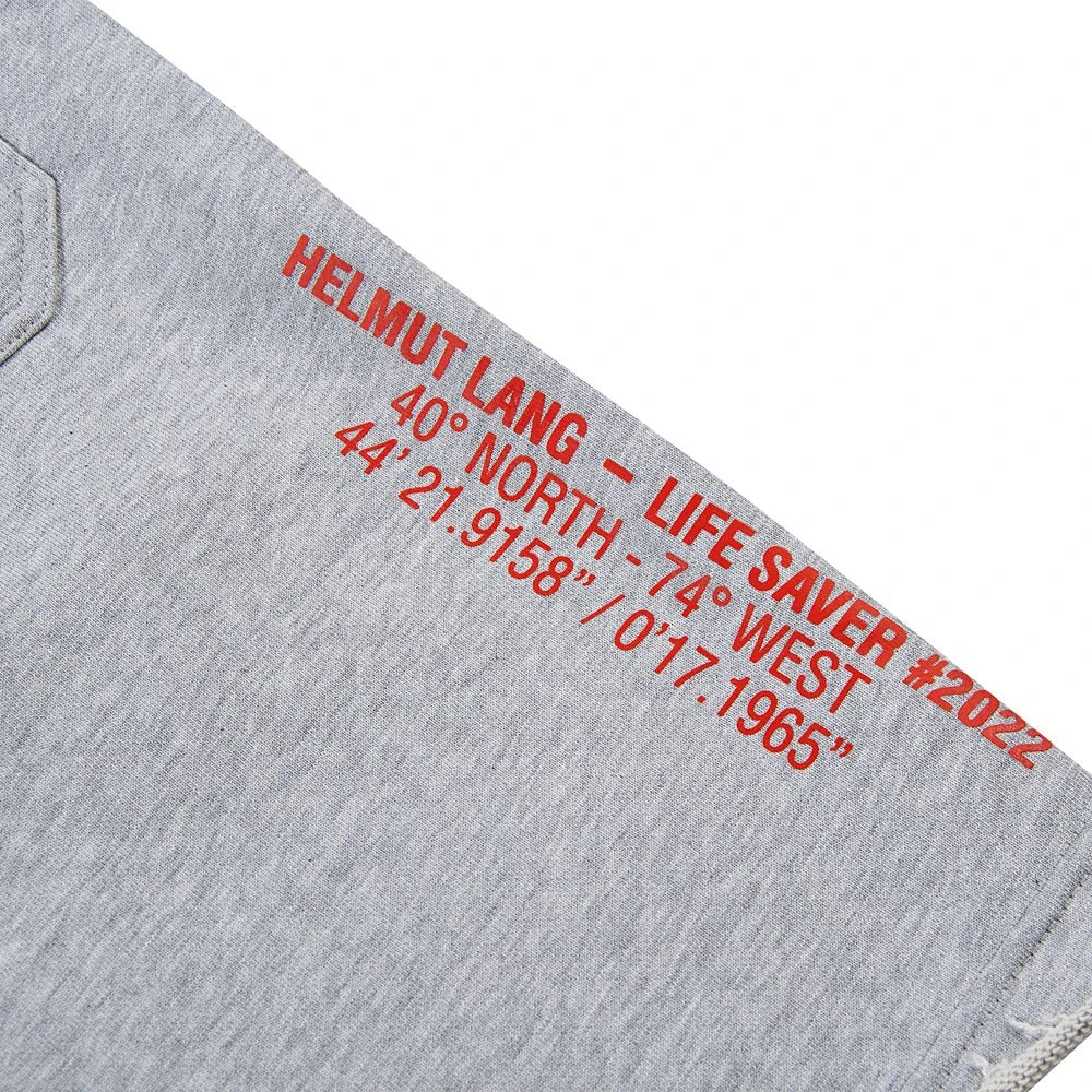 Helmut Lang Saved Me Sweatshort | Heather 6 Helmut Lang Saved Me Sweatshort | Heather - Image 4