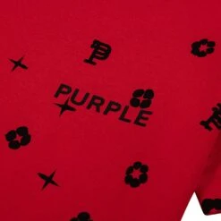 Scatter Monogram Tee | Red -Daily Fashion scatter monogram tee red 764597