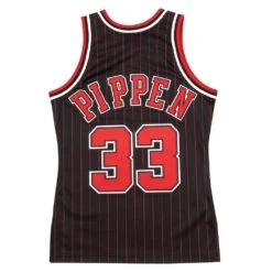 Scottie Pippen 1995 Auth Chic. Bulls Jersey | Pinstripe -Daily Fashion scottie pippen 1995 auth chic bulls jersey pinstriped 514651