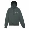 Helmut Lang Scribbled Logo Hoodie | Evergreen -Daily Fashion scribbled logo hoodie evergreen 753151
