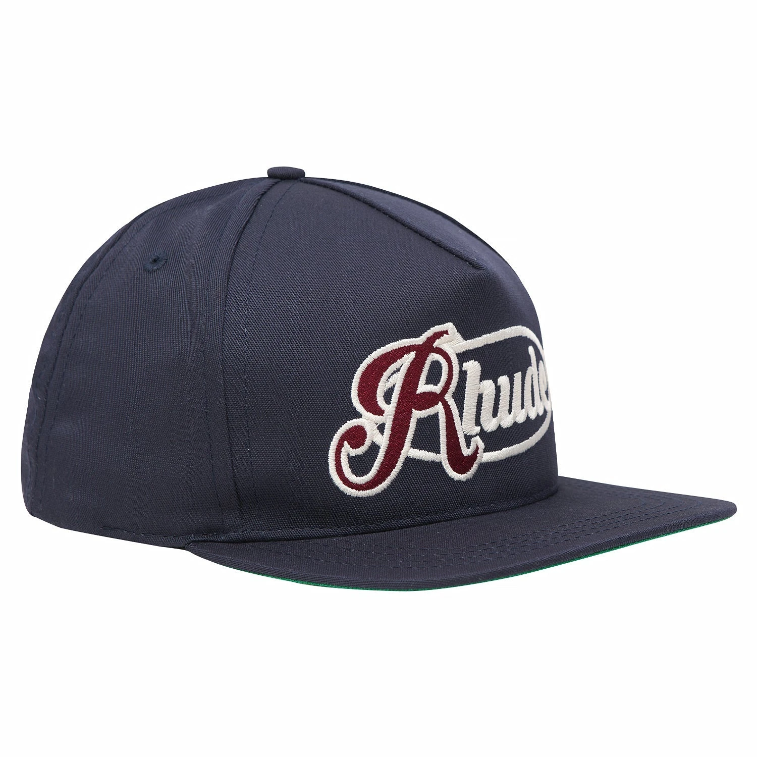 Rhude Script Hat | Navy 4 Rhude Script Hat | Navy - Image 2