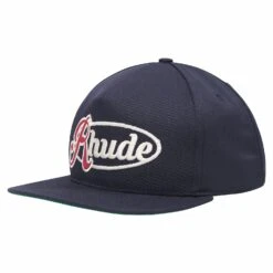 Rhude Script Hat | Navy 8 Rhude Script Hat | Navy -Daily Fashion script hat navy 930272