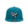 Shark Teal Crown Snapback -Daily Fashion shark teal crown snapback 606457