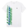 Lacoste Side Bar Tee | White -Daily Fashion side bar tee white 741917