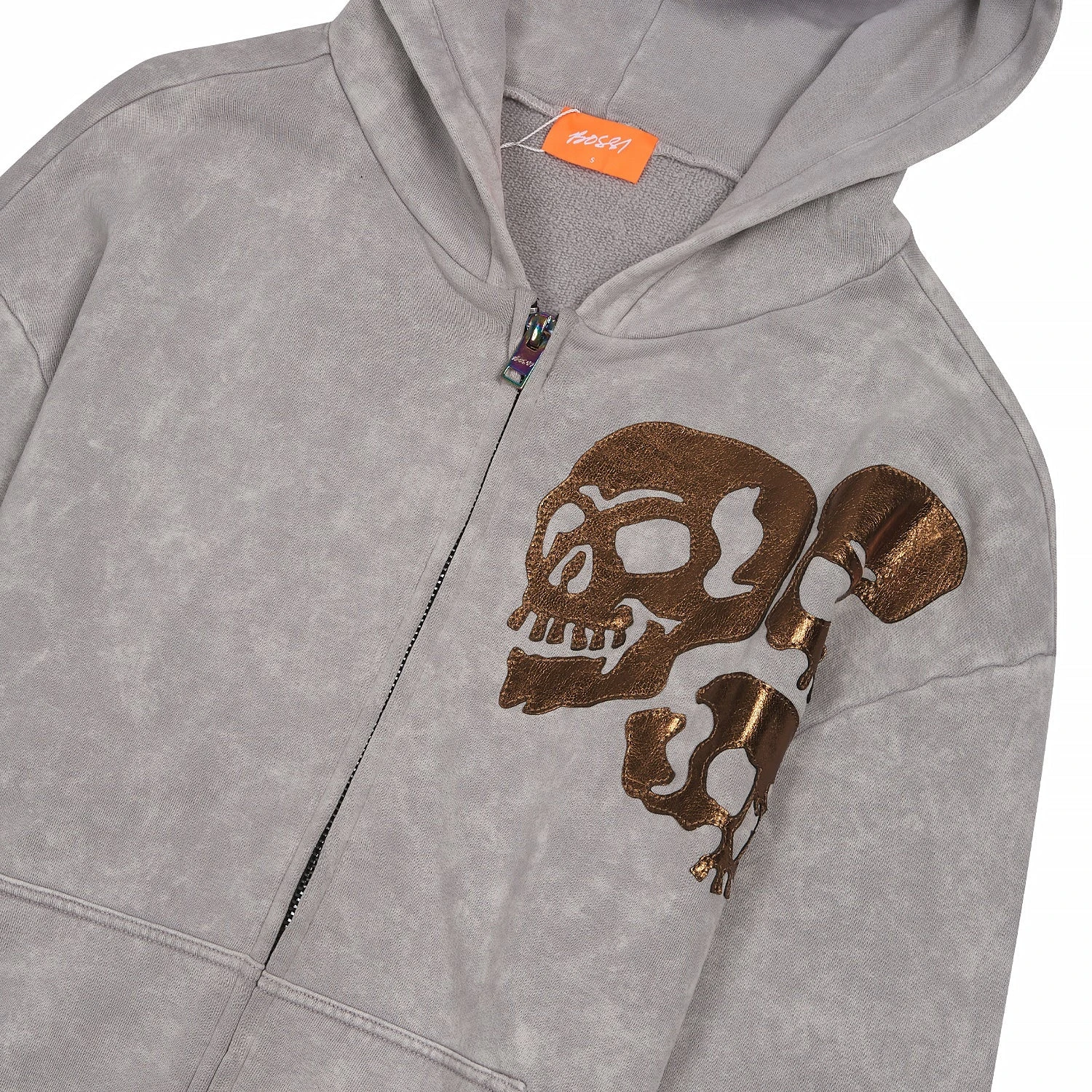 Skull Zip Hoodie 5 Skull Zip Hoodie - Image 3