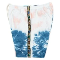Slack Tie Dye Shorts | Wind Chime -Daily Fashion slack tie dye shorts wind chime 227090