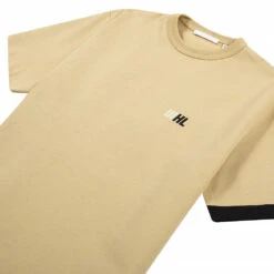 Helmut Lang Slant Logo Tee | Uniform Khaki -Daily Fashion slant logo tee uniform khaki 406455