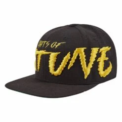 Snake Scales Snapback | Black/Yellow -Daily Fashion snake scales snapback blackyellow 629301