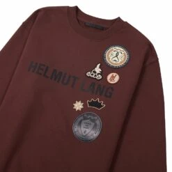 Helmut Lang Societas Sweatshirt | Chocolate -Daily Fashion societas sweatshirt chocolate 955039