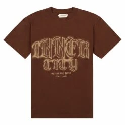 Stamp Inner City Tee | Brown
