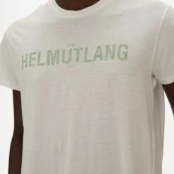 Helmut Lang Standard Web Tee | Chalk White -Daily Fashion standard web tee chalk white 409107