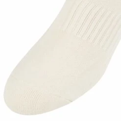 Rhude Stripe Logo Sock | Creme/Mustard/Brown -Daily Fashion stripe logo sock crememustardbrown 767068