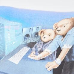 MARKET Studio Bears Tee | White -Daily Fashion studio bears tee white 631609