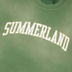 Summerland Collegiate Sweatshirt | Vintage Seaweed -Daily Fashion summerland collegiate sweatshirt vintage seaweed 962349