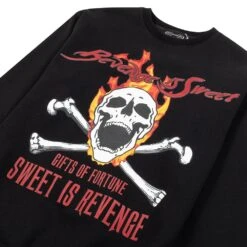 Sweet Is Revenge Sweatshirt | Black -Daily Fashion sweet is revenge sweatshirt black 410674