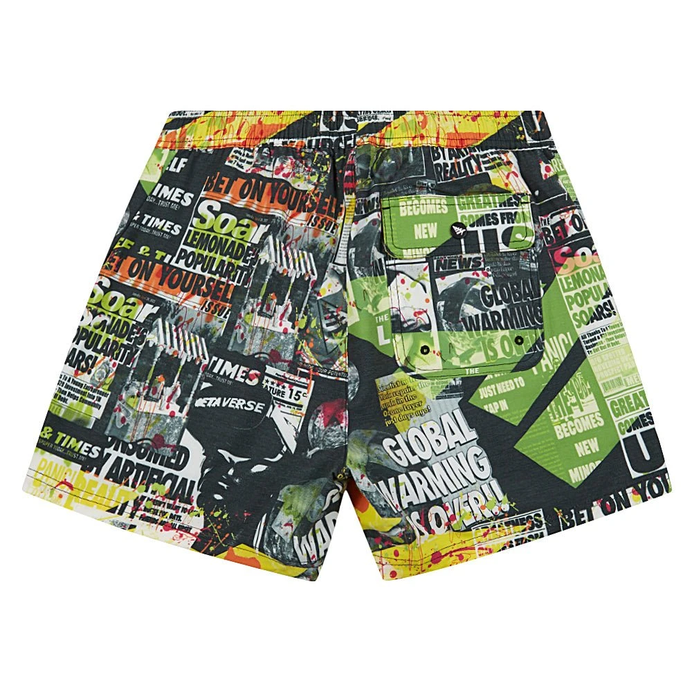 Tabloid Print Short 5 Tabloid Print Short - Image 3