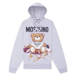 MOSCHINO Tailor Bear Hoodie | Heather