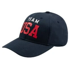Team USA Twill Ball Cap | Navy -Daily Fashion team usa twill ball cap navy 718377