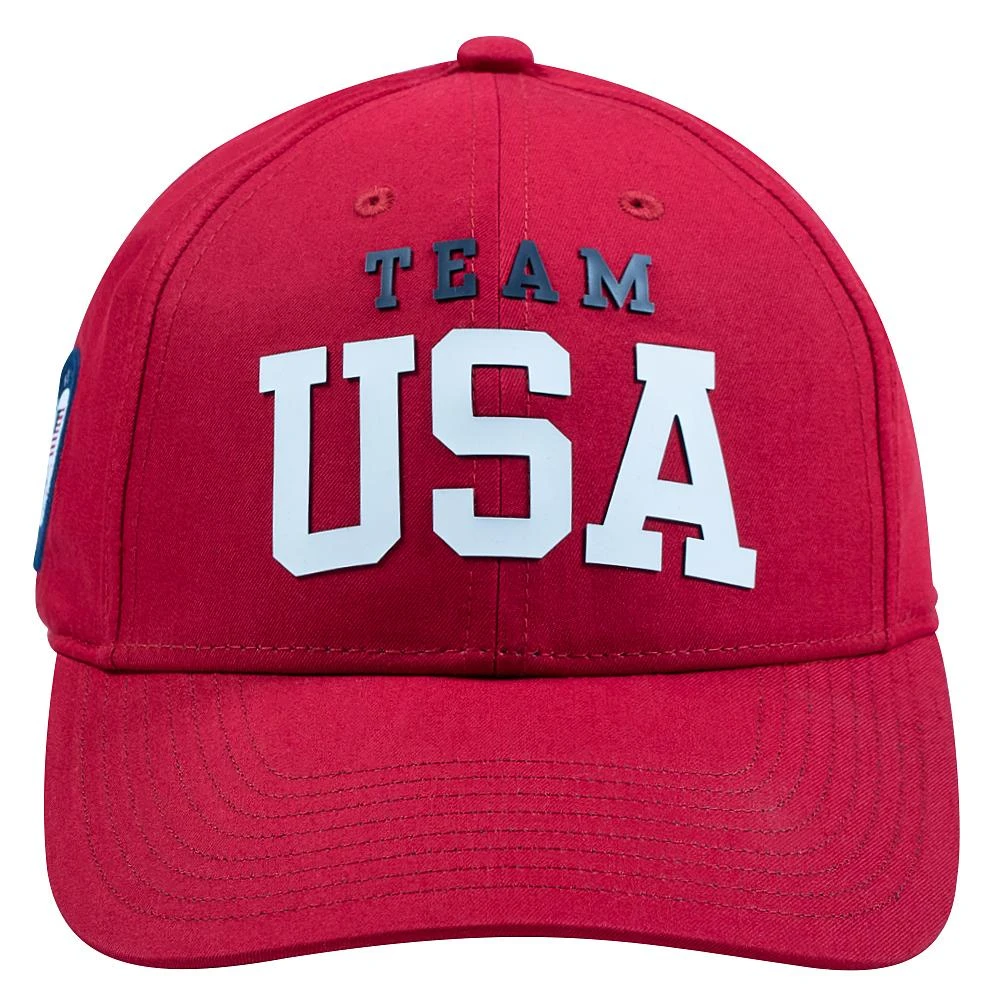 Team USA Twill Ball Cap | Red 3 Team USA Twill Ball Cap | Red