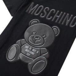 MOSCHINO Teddy Bear Tee | Fantasy Black -Daily Fashion teddy bear tee fantasy black 610842