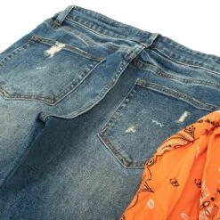 The McQueen Denim | Oil Brushed Indigo -Daily Fashion the mcqueen denim oil brushed indigo 578520