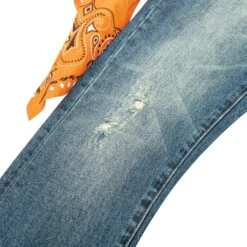 The McQueen Denim | Oil Brushed Indigo -Daily Fashion the mcqueen denim oil brushed indigo 839003