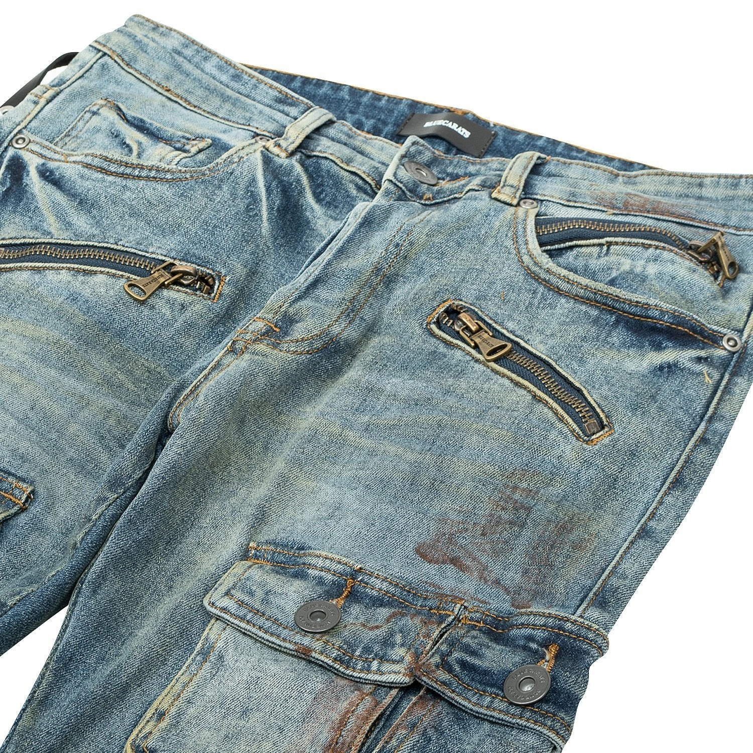 The Spade Slim-Fit Denim Cargo 4 The Spade Slim-Fit Denim Cargo - Image 2
